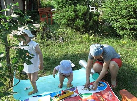 Domek nad morzemPropozycja zabawy w ogrodzie... 
